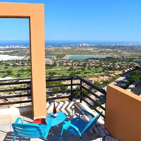 Lovely Oasis Azul - Quiet, Sea Views, Golf & Alicante